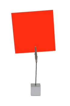 Blank notepad and note holder