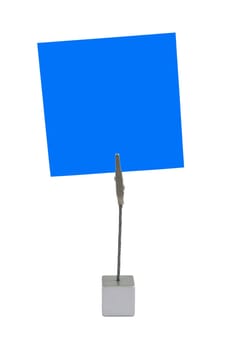 Blank notepad and note holder