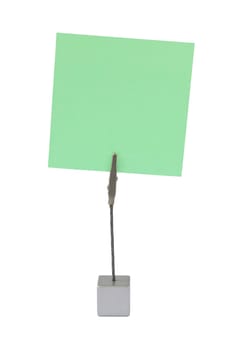 Blank notepad and note holder
