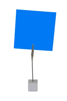 Blank notepad and note holder