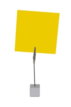 Blank notepad and note holder