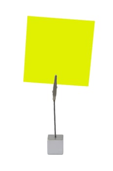 Blank notepad and note holder