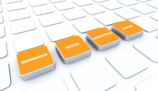 3D Pads Orange - Houses Apartments Plots Commercial 1