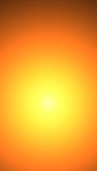 Supernova Explosion Yellow Orange