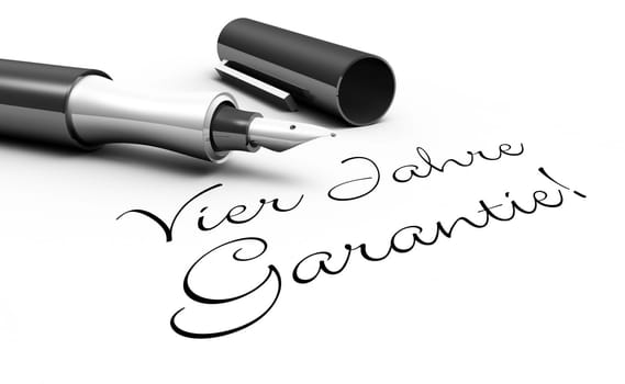 Four-year warranty! - Pen concept