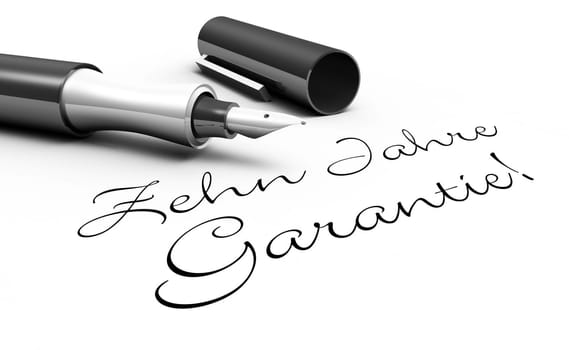 Ten years warranty! - Pen concept