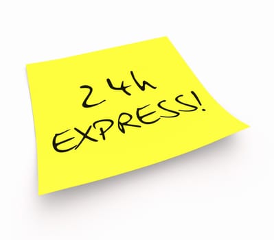 Sticky Note Yellow - 24h EXPRESS!