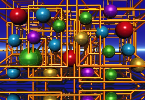 colorful balls