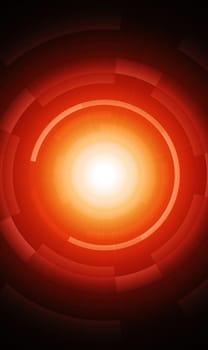 Hot Light Center Background - vertical
