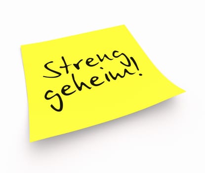 Notes - Top Secret!