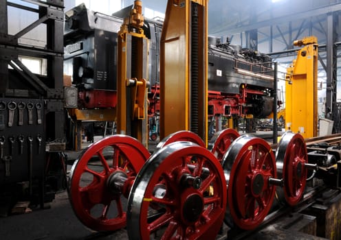 In the workshop