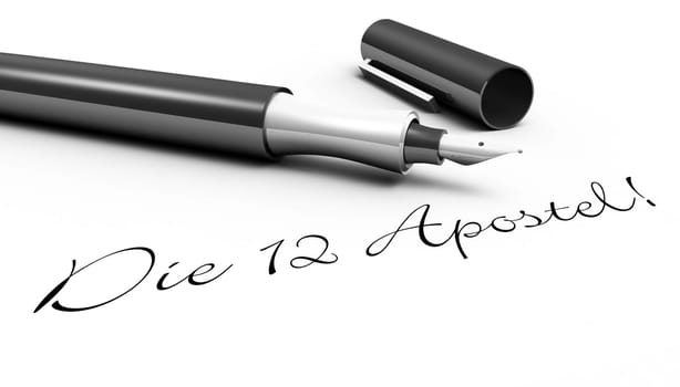 The 12 Apostles - Pen Concept