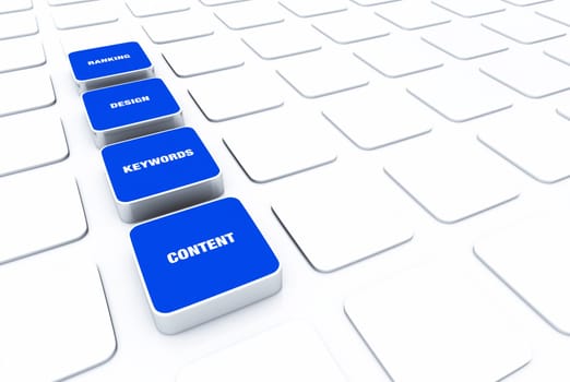 3D Pads Blue - Keywords Design Content Ranking 6