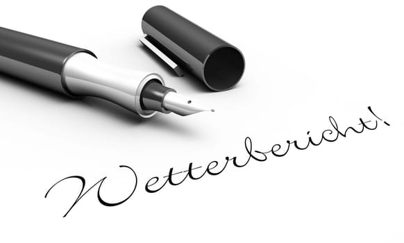 Weather Report - Pen Concept