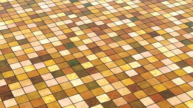 Background Floor Tiles Brown Multicolored