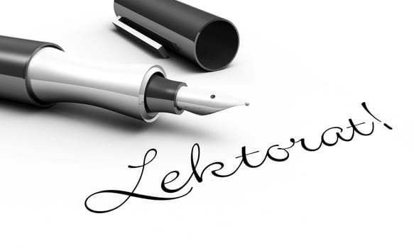 Editing - Pen Concept