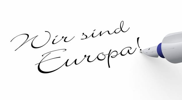 Pen Concept - We are Europe!