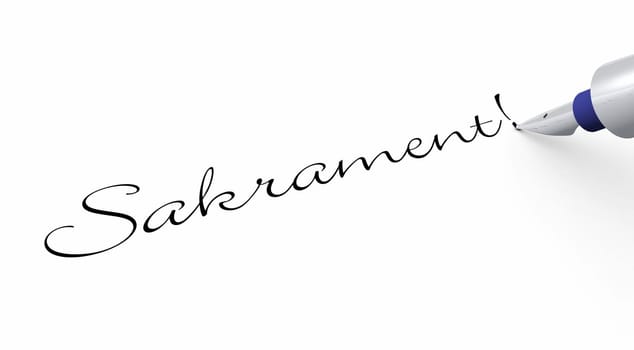 Pen Concept - Sacrament!