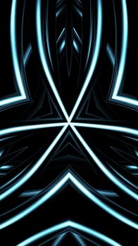 Techback blue black