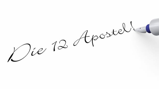Pen Concept - The 12 Apostles!