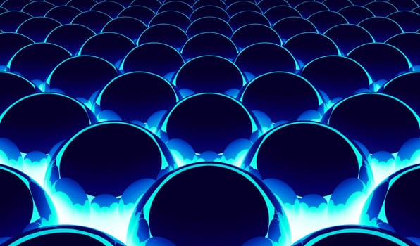 Blue Ball Collection Background 11