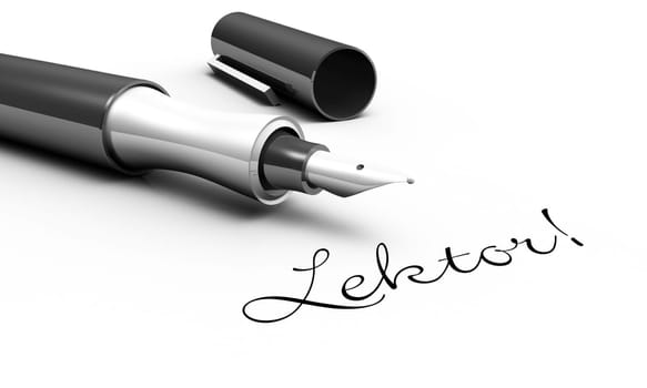 Lecturer! - Pen concept