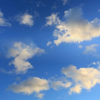 Blue sky with cloud for adv or others purpose use
