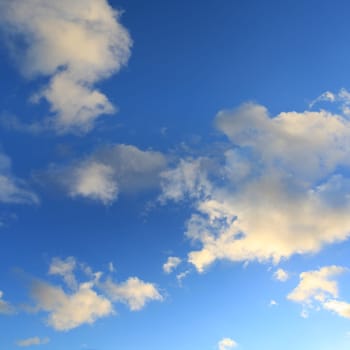 Blue sky with cloud for adv or others purpose use