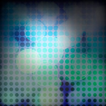 Abstract Dots Grid Light