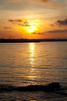 Sunrise on the Mallorcan coast