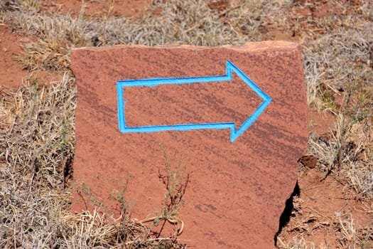 Arrow on Stone