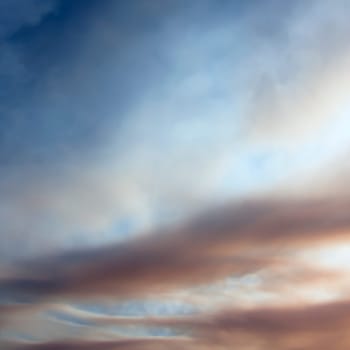 Background of sky with copy space