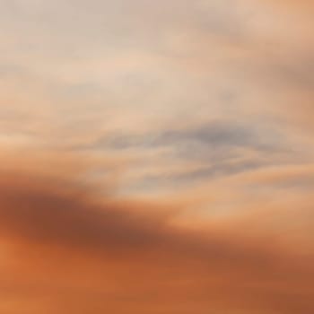Background of sky with copy space