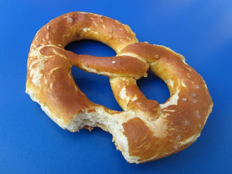 nibbled pretzels