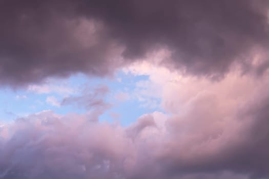Background of sky with copy space