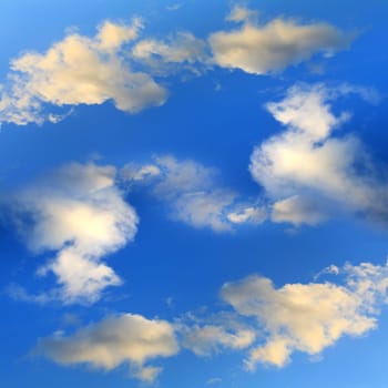Blue sky with cloud for adv or others purpose use