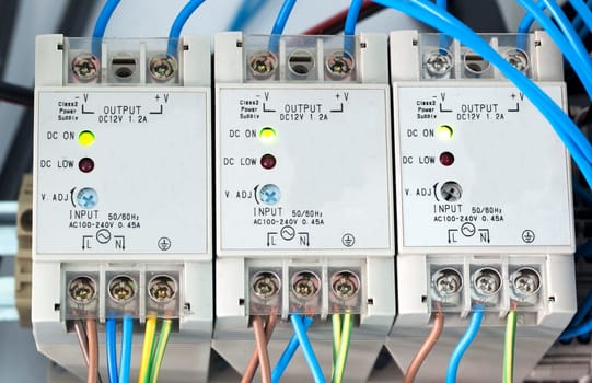 Power supply of electric current