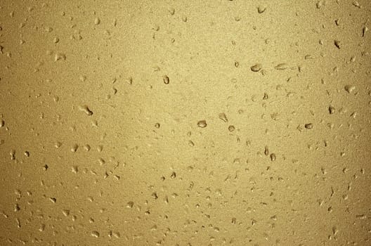 water drop on frosted glass