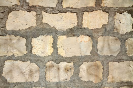Weathered old stucco wall