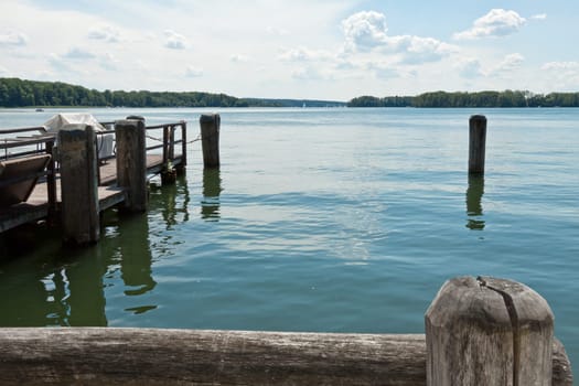 View of the Scharmützelsee Bad Saarow