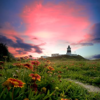Lighthouse with nice view for adv or others purpose use