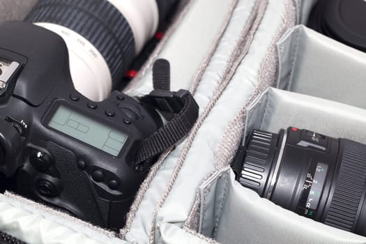 Portable camera bag