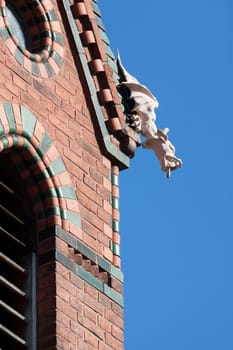 Tower of the chapel in Klein Glienicke