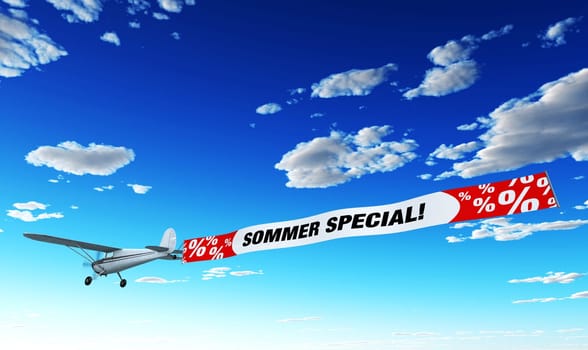 Airplane Advertising - Summer Special!