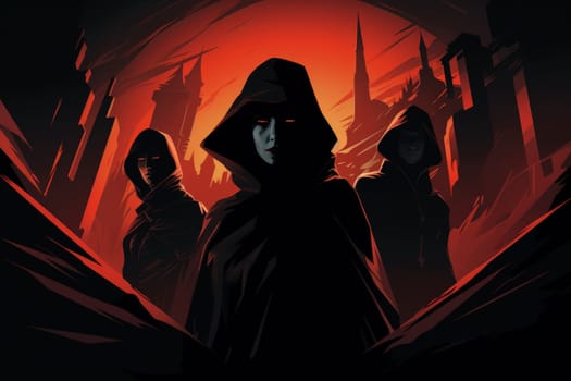Immerse yourself in a world of fantasy where stealthy assassins, endowed with deadly precision and the ability to move with silent footsteps, lurk in the shadows.