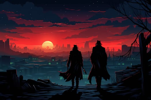 Immerse yourself in a world of fantasy where stealthy assassins, endowed with deadly precision and the ability to move with silent footsteps, lurk in the shadows.