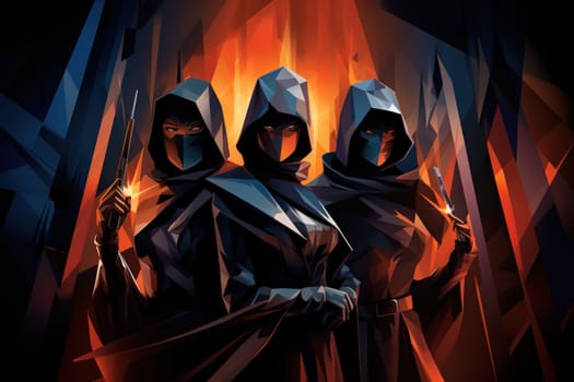Immerse yourself in a world of fantasy where stealthy assassins, endowed with deadly precision and the ability to move with silent footsteps, lurk in the shadows.