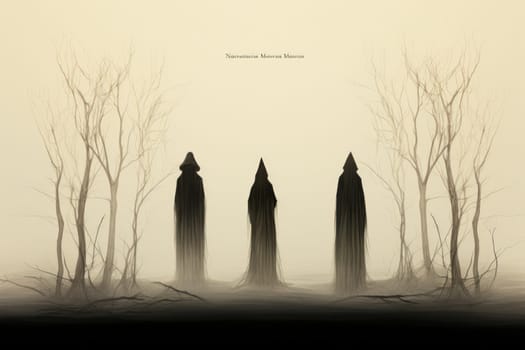 Deep within the realm of fantasy, vengeful banshees dwell, their anguished wails piercing the stillness of haunted forests.