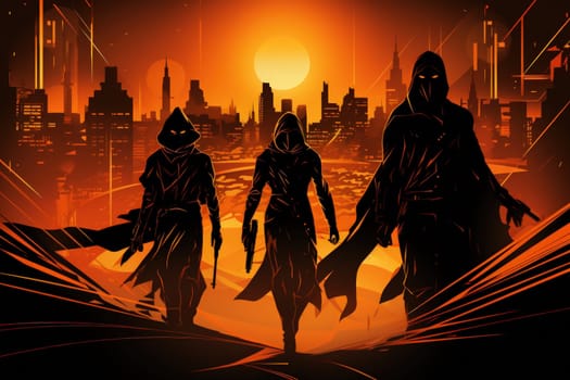Immerse yourself in a world of fantasy where stealthy assassins, endowed with deadly precision and the ability to move with silent footsteps, lurk in the shadows.