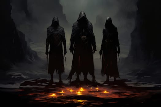 Immerse yourself in a world of fantasy where stealthy assassins, endowed with deadly precision and the ability to move with silent footsteps, lurk in the shadows.